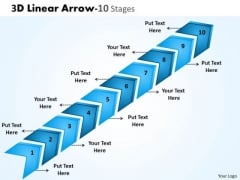 Sales Diagram 3d Linear Arrow 10 Stages Mba Models And Frameworks Sales Diagram 3d Linear Arrow 10 Stages Mba Models And Frameworks