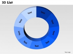 Sales Diagram 3d List Circular Consulting Diagram Sales Diagram 3d List Circular Consulting Diagram