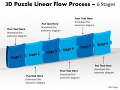 Sales Diagram 3d Puzzle Linear Flow Process 6 Stages Business Finance Strategy Development Sales Diagram 3d Puzzle Linear Flow Process 6 Stages Business Finance Strategy Development