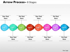 Sales Diagram Circle Arrow 8 Stages Marketing Diagram