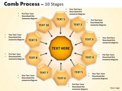 Sales Diagram Comb Process 10 Stages PowerPoint Slides Strategy Diagram Sales Diagram Comb Process 10 Stages PowerPoint Slides Strategy Diagram