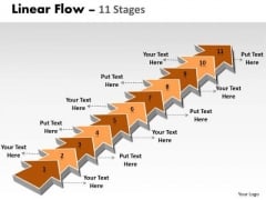 Sales Diagram Linear Flow 11 Stages Consulting Diagram Sales Diagram Linear Flow 11 Stages Consulting Diagram