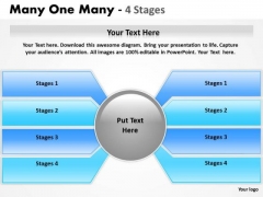 Sales Diagram Many One Many 4 Step Strategic Management Sales Diagram Many One Many 4 Step Strategic Management