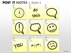 Sales Diagram Post It Notes Style Business Framework Model Sales Diagram Post It Notes Style Business Framework Model