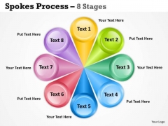 Sales Diagram Spoke Process 8 Stages Consulting Diagram