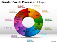 Strategic Management 11 Components Circular Puzzle Process Sales Diagram Strategic Management 11 Components Circular Puzzle Process Sales Diagram