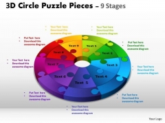 Strategic Management 3d Circle Puzzle Diagram 9 Stages Buainess Diagram Strategic Management 3d Circle Puzzle Diagram 9 Stages Buainess Diagram
