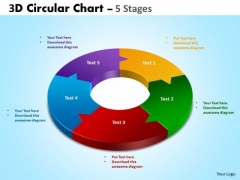 Strategic Management 3d Circular Chart 5 Stages Sales Diagram Strategic Management 3d Circular Chart 5 Stages Sales Diagram