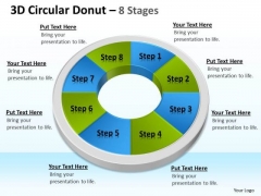 Strategic Management 3d Circular Donut 8 Stages Templates Consulting Diagram Strategic Management 3d Circular Donut 8 Stages Templates Consulting Diagram