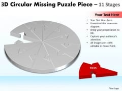 Strategic Management 3d Circular Missing Puzzle Piece 11 Stages Consulting Diagram Strategic Management 3d Circular Missing Puzzle Piece 11 Stages Consulting Diagram