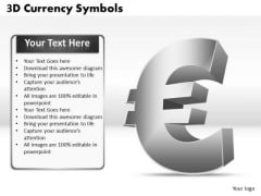 Strategic Management 3d Currency Symbols Strategy Diagram