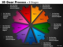 Strategic Management 3d Gear Process 9 Stages Consulting Diagram Strategic Management 3d Gear Process 9 Stages Consulting Diagram