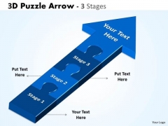 Strategic Management 3d Puzzle Arrow 3 Stages Business Diagram Strategic Management 3d Puzzle Arrow 3 Stages Business Diagram