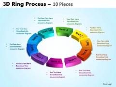 Strategic Management 3d Ring Process 10 Pieces Consulting Diagram Strategic Management 3d Ring Process 10 Pieces Consulting Diagram