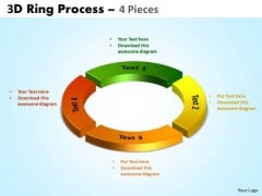 Strategic Management 3d Ring Process 4 Pieces Business Diagram Strategic Management 3d Ring Process 4 Pieces Business Diagram
