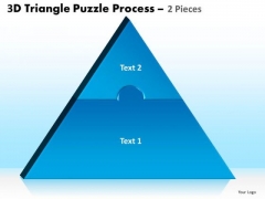 Strategic Management 3d Triangle Puzzle Process 2 Pieces Marketing Diagram Strategic Management 3d Triangle Puzzle Process 2 Pieces Marketing Diagram