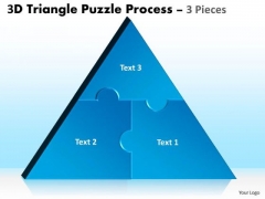 Strategic Management 3d Triangle Puzzle Process 3 Pieces Business Diagram Strategic Management 3d Triangle Puzzle Process 3 Pieces Business Diagram