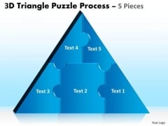 Strategic Management 3d Triangle Puzzle Process 5 Pieces Business Diagram Strategic Management 3d Triangle Puzzle Process 5 Pieces Business Diagram