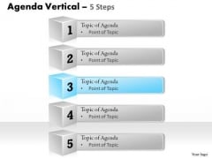 Strategic Management Agenda Vertical 5 Steps Sales Diagram Strategic Management Agenda Vertical 5 Steps Sales Diagram