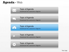 Strategic Management Agenda Web Consulting Diagram