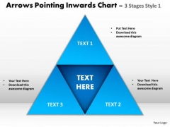 Strategic Management Arrows Pointing Inwards Chart 3 Stages Style 1 Sales Diagram Strategic Management Arrows Pointing Inwards Chart 3 Stages Style 1 Sales Diagram