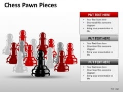 Strategic Management Chess Pawn Pieces Marketing Diagram
