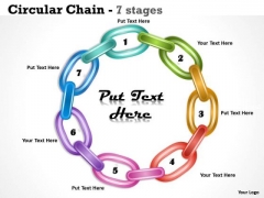 Strategic Management Circular Chain 7 Stages Sales Diagram Strategic Management Circular Chain 7 Stages Sales Diagram