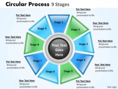 Strategic Management Circular Process 9 Stages Business Diagram Strategic Management Circular Process 9 Stages Business Diagram