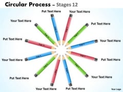 Strategic Management Circular Process Stages 12 Business Diagram Strategic Management Circular Process Stages 12 Business Diagram