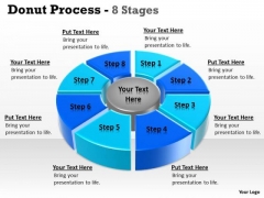 Strategic Management Donut Pie Chart For Data Comparisons 8 Stages Sales Diagram Strategic Management Donut Pie Chart For Data Comparisons 8 Stages Sales Diagram