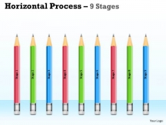 Strategic Management Horizontal Process 9 Stages Consulting Diagram Strategic Management Horizontal Process 9 Stages Consulting Diagram