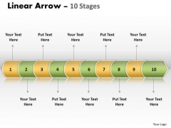 Strategic Management Linear Arrow 10 Stages Business Diagram Strategic Management Linear Arrow 10 Stages Business Diagram