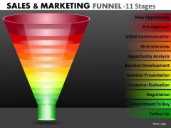 Strategic Management Multicolored Marketing Funnel Diagram With 11 Stages Business Diagram Strategic Management Multicolored Marketing Funnel Diagram With 11 Stages Business Diagram