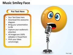 Strategic Management Music Smiley Face Business Diagram Strategic Management Music Smiley Face Business Diagram