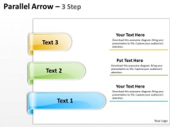 Strategic Management Parallel Arrow 3 Step Business Framework Model Strategic Management Parallel Arrow 3 Step Business Framework Model