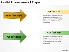Strategic Management Parallel Process Arrow 2 Stages Marketing Diagram Strategic Management Parallel Process Arrow 2 Stages Marketing Diagram