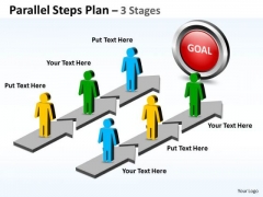 Strategic Management Parallel Steps Plan 3 Stages Style Business Framework Model Strategic Management Parallel Steps Plan 3 Stages Style Business Framework Model