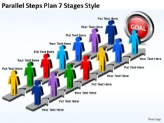 Strategic Management Parallel Steps Plan 7 Stages Style Business Diagram Strategic Management Parallel Steps Plan 7 Stages Style Business Diagram