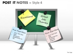 Strategic Management Post It Notes Style 4 Business Diagram Strategic Management Post It Notes Style 4 Business Diagram