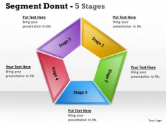 Strategic Management Segment Donut Stages Business Diagram Strategic Management Segment Donut Stages Business Diagram