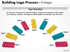Strategic Management Semi Building Blocks 9 Stages Business Cycle Diagram Strategic Management Semi Building Blocks 9 Stages Business Cycle Diagram