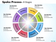 Strategic Management Spoke Process 8 Stages Business Diagram Strategic Management Spoke Process 8 Stages Business Diagram