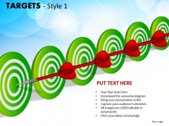 Strategic Management Targets Style 1 Sales Diagram Strategic Management Targets Style 1 Sales Diagram