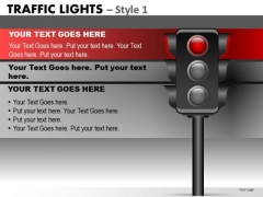 Strategic Management Traffic Lights Sales Diagram Strategic Management Traffic Lights Sales Diagram