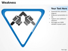Strategic Management Weakness Business Diagram Strategic Management Weakness Business Diagram