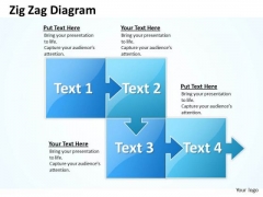 Strategic Management Zig Zag 4 Stages Marketing Diagram Strategic Management Zig Zag 4 Stages Marketing Diagram