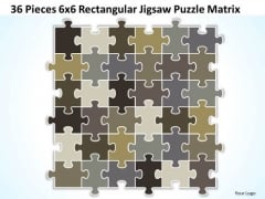 Strategy Diagram 36 Pieces 6x6 Rectangular Jigsaw Puzzle Matrix Business Diagram Strategy Diagram 36 Pieces 6x6 Rectangular Jigsaw Puzzle Matrix Business Diagram