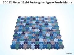 Strategy Diagram 3d 182 Pieces 13x14 Rectangular Jigsaw Puzzle Matrix Strategy Diagram 3d 182 Pieces 13x14 Rectangular Jigsaw Puzzle Matrix