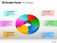 Strategy Diagram 3d Circular Puzzle Diagram 6 Pieces Ppt Business Framework Model Strategy Diagram 3d Circular Puzzle Diagram 6 Pieces Ppt Business Framework Model
