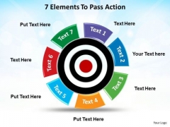 Strategy Diagram 7 Elements To Pass Action Sales Diagram Strategy Diagram 7 Elements To Pass Action Sales Diagram